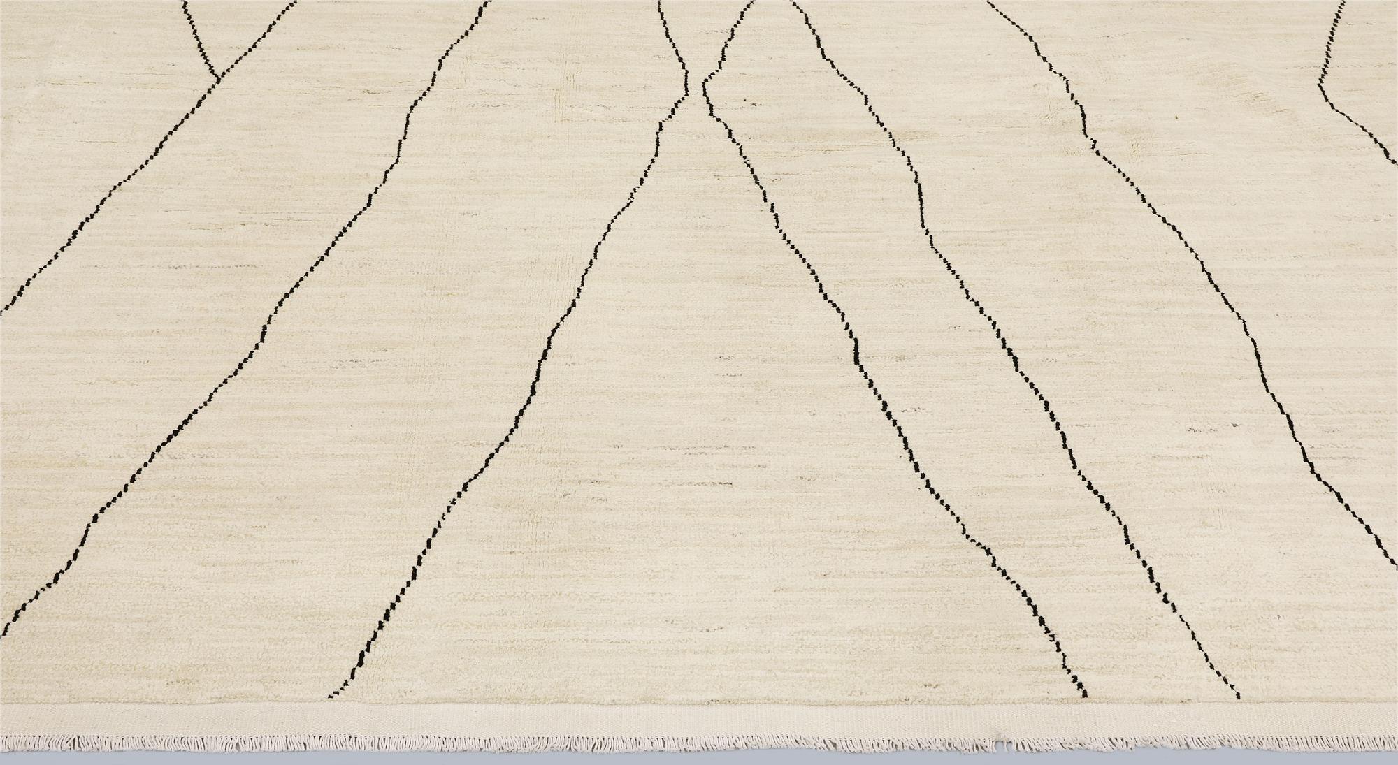 A Moroccan carpet, 335 x 258 cm.