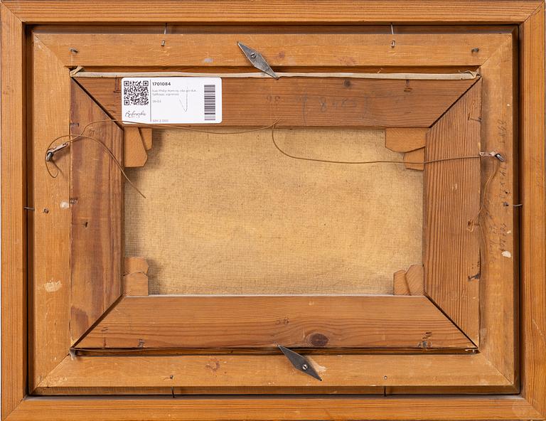 Isak Philip Hartvig Barlag, mountain landscape.