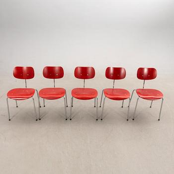 Egon Eiermann, chairs 5 pcs "SE 68", Wilde & Spieth 21st century.