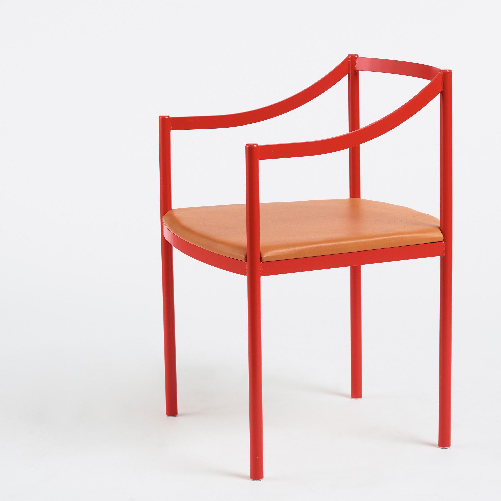 Jens Fager, a unique 'Vico' chair, from the series 'Assises' executed for Gallery Pascale, Sweden, 2013.