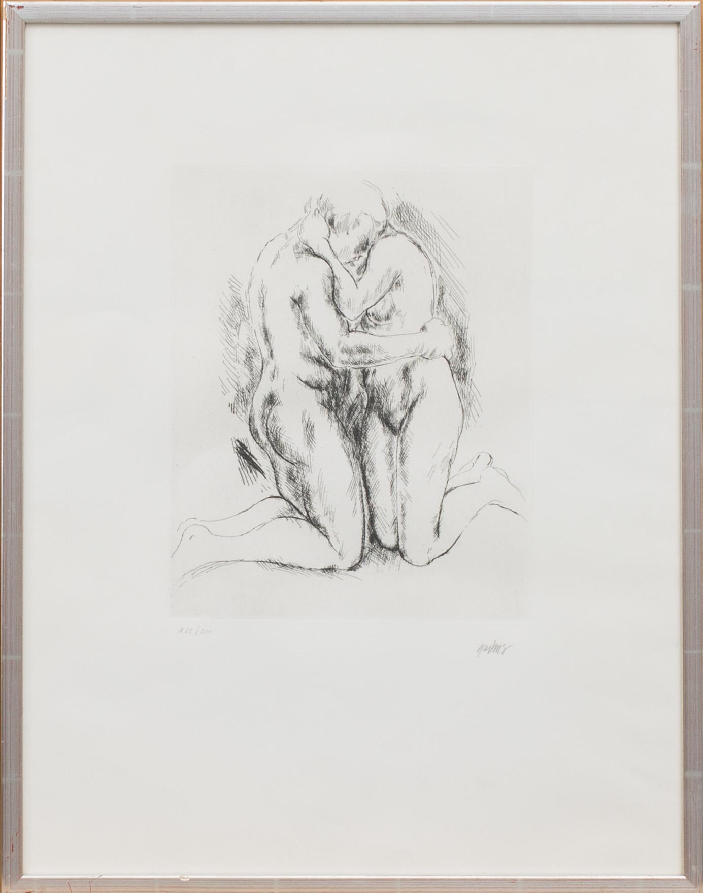 GUDMAR OLOVSON, etsning, signerad och numrerad 128/200.