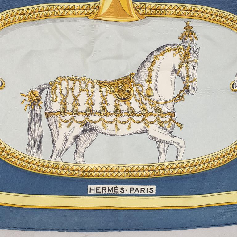 Hermès, scarf, "Grand Apparat".