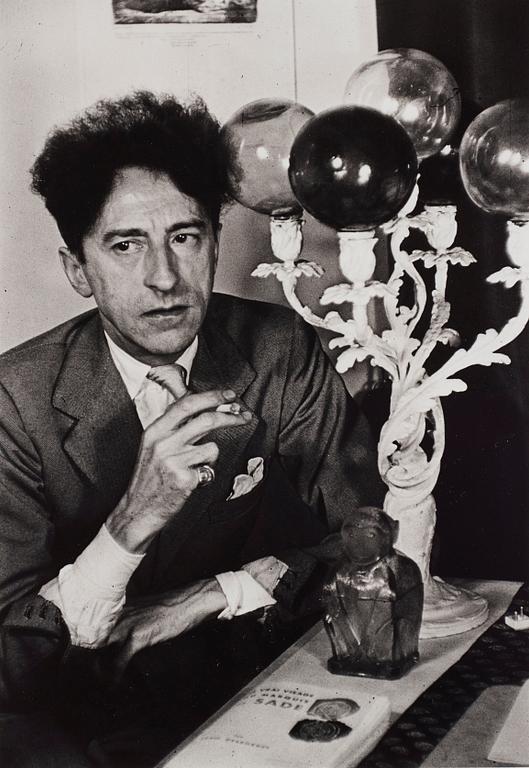 Gisèle Freund, "Jean Cocteau, Paris, 1939".