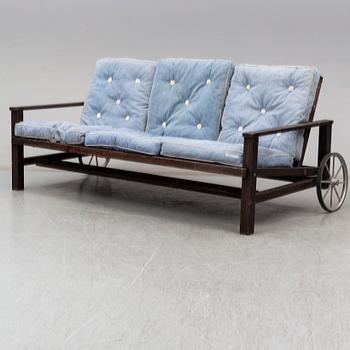 ELSA STACKELBERG, a garden sofa from the second half of the 20th century.