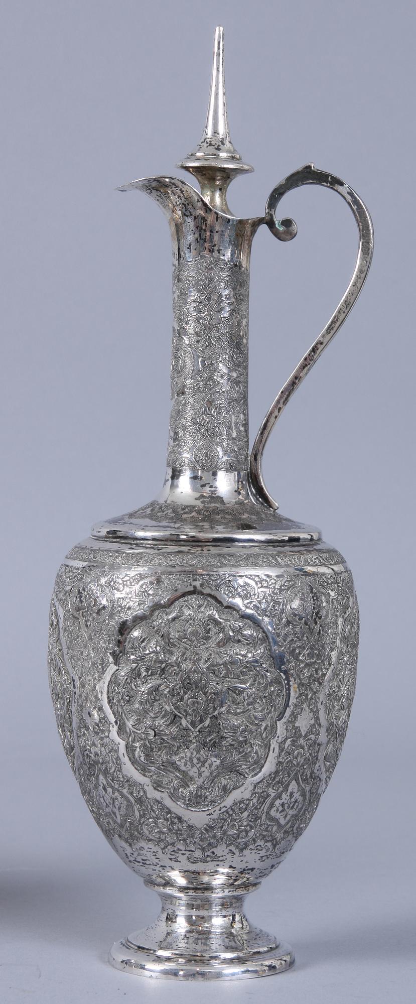 SERVIS, 7 delar, silver, orientaliska. 813 gram.