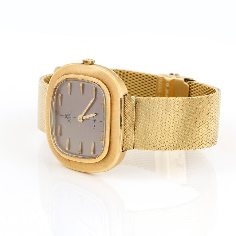ARMBANDSUR, Ebel, 18K guld, Geneva, Schweiz, efter 1934.  Vikt ca 54,88 g.