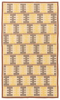 A swedish flat weave carpet, ca 316 x 187 cm.