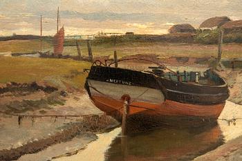 William Edwards Croxford, Dutch Landscape.