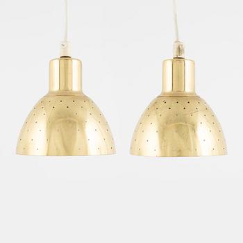 Hans-Agne Jakobsson, taklampor/fönsterlampor, ett par, Markaryd, 1900-talets mitt.