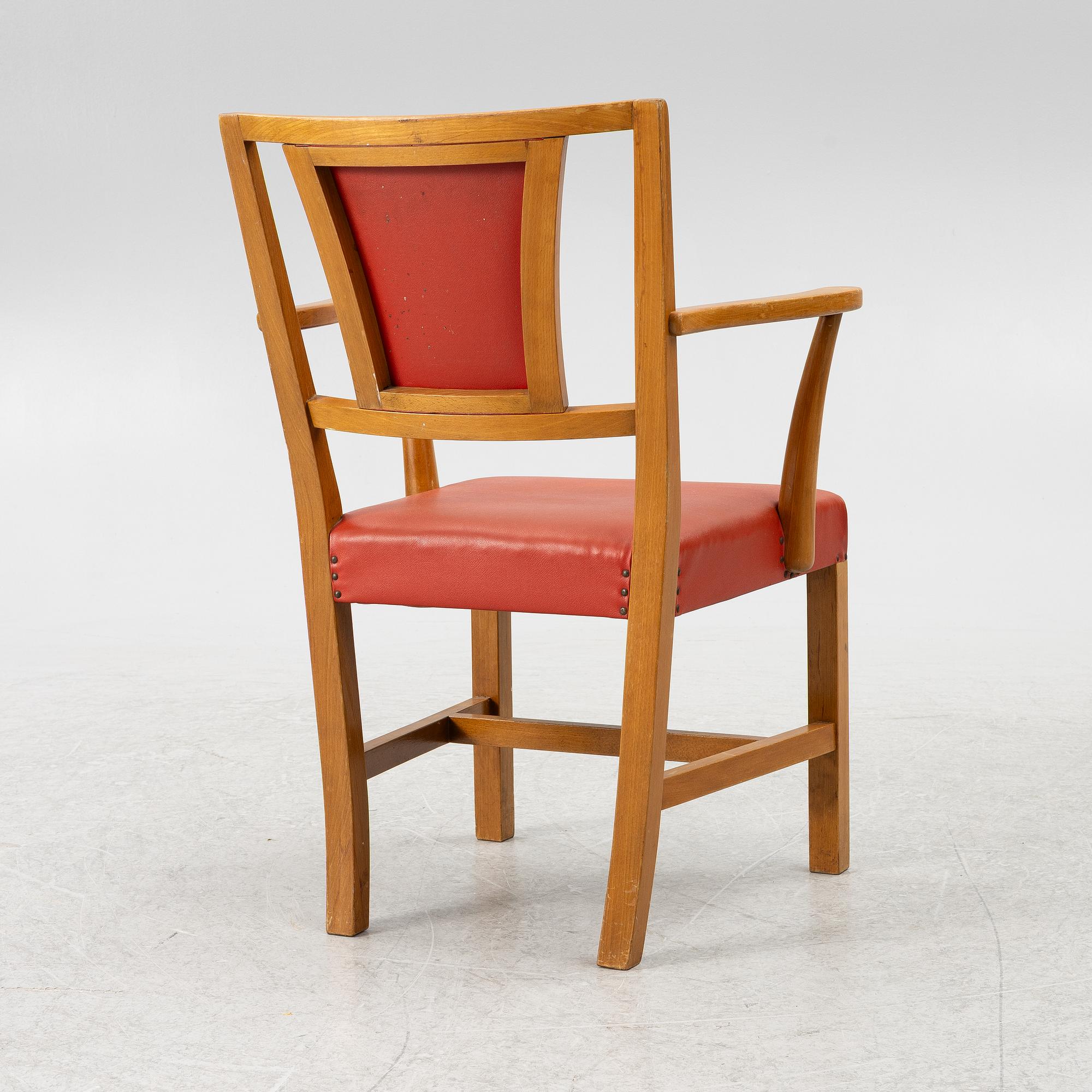 Josef Frank, a model B2163 armchair, Svenskt Tenn.