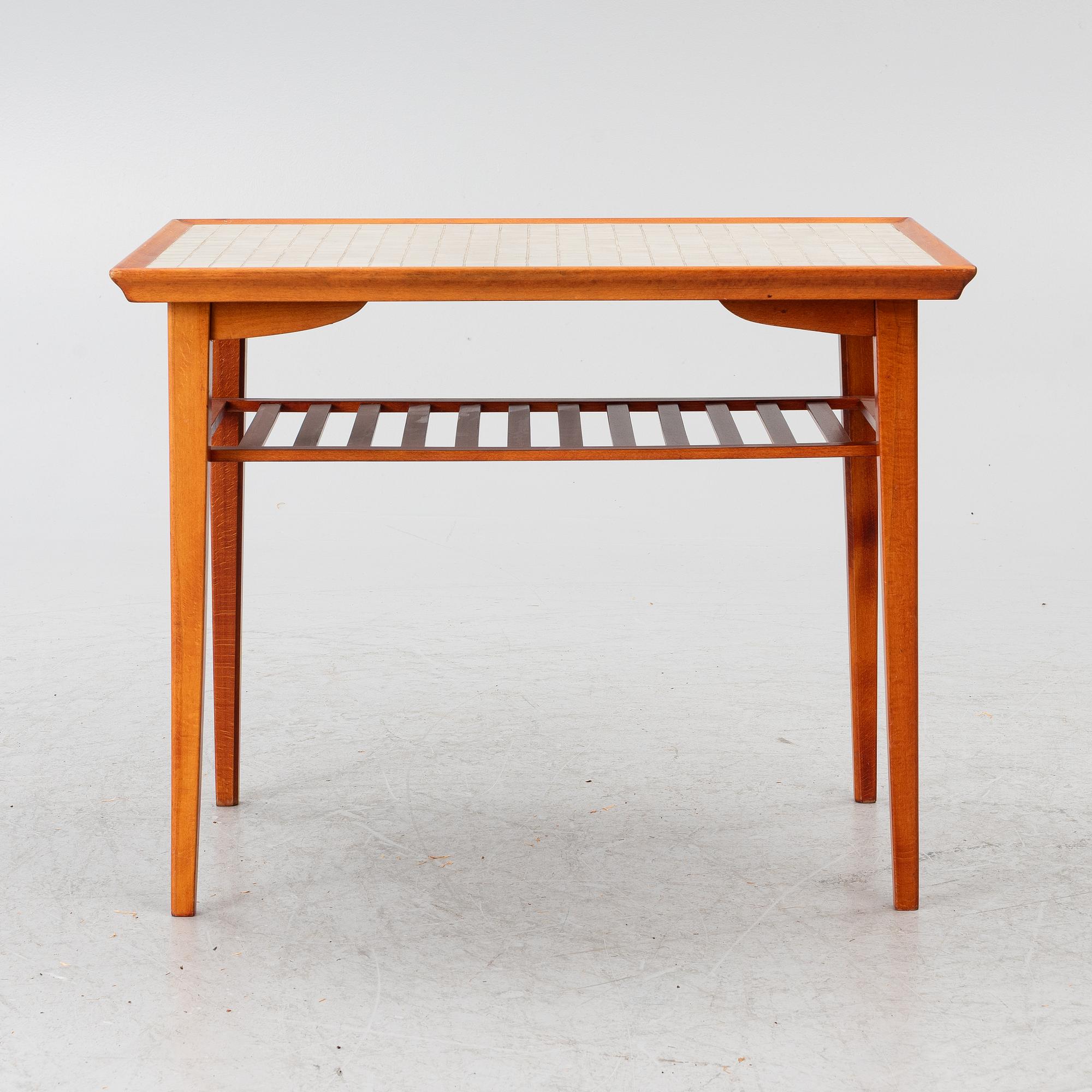 A Swedish Modern side table, 1940s.