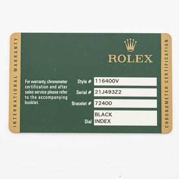 Rolex, Milgauss, armbandsur, 40 mm.