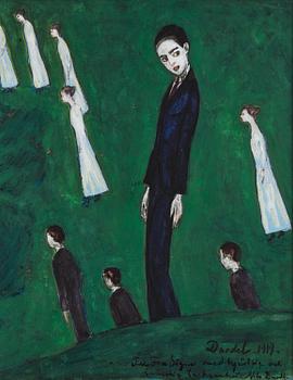 Nils von Dardel, ”Den drunknade flickan I".