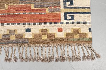 Märta Måås-Fjetterström, a carpet, "Bruna heden", flat weave, ca 300,5 x 198,5 cm, signed AB MMF.