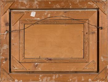 Oscar Kleineh, oil on board, signed.