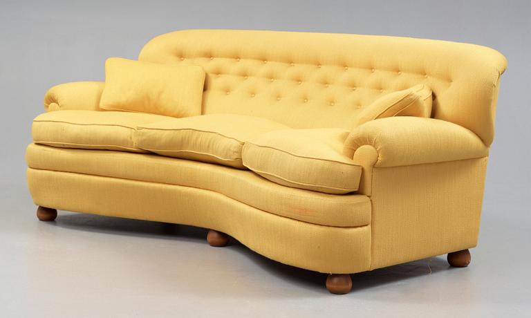 JOSEF FRANK, soffa, Firma Svenskt Tenn, modell 968.