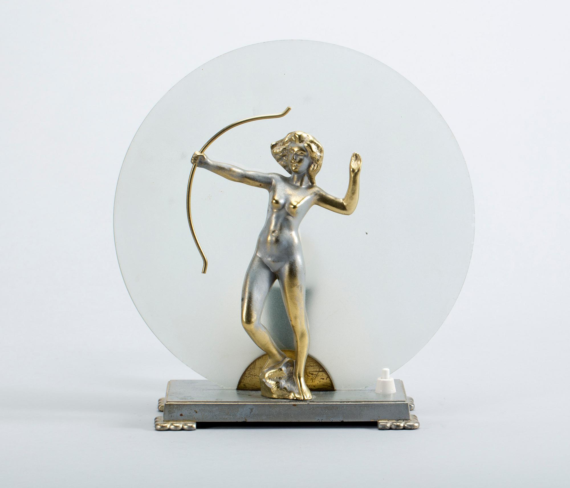 BORDSLAMPA, art deco, 1900-talets första hälft.