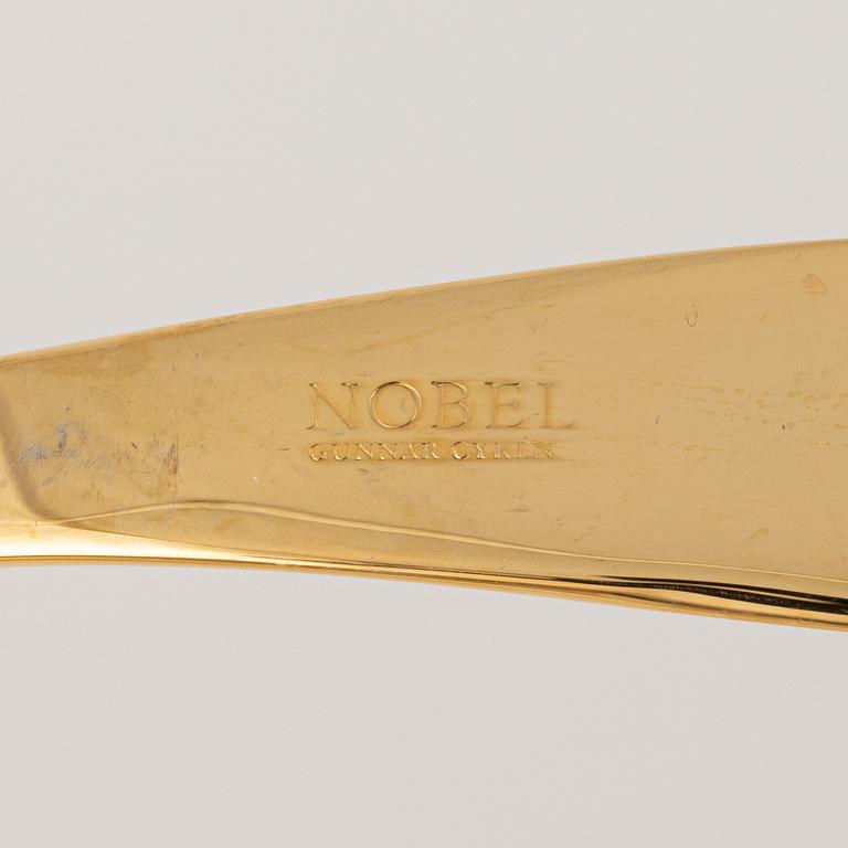 Gunnar Cyrén, a 33-piece 'Nobel' stainless steel cutlery, Gense.