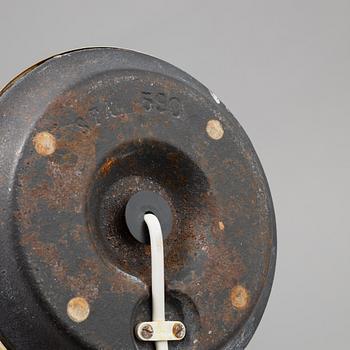 A brass table light from Ab Stilarmatur, Tranås, 1970's.