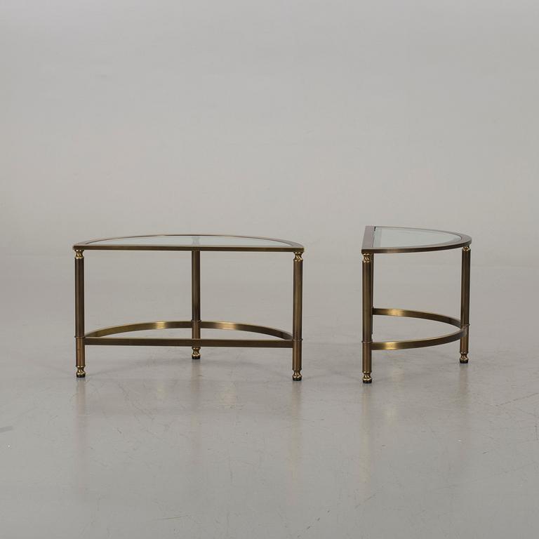 A PAIR OF SIDE TABLES, end of 20th century.