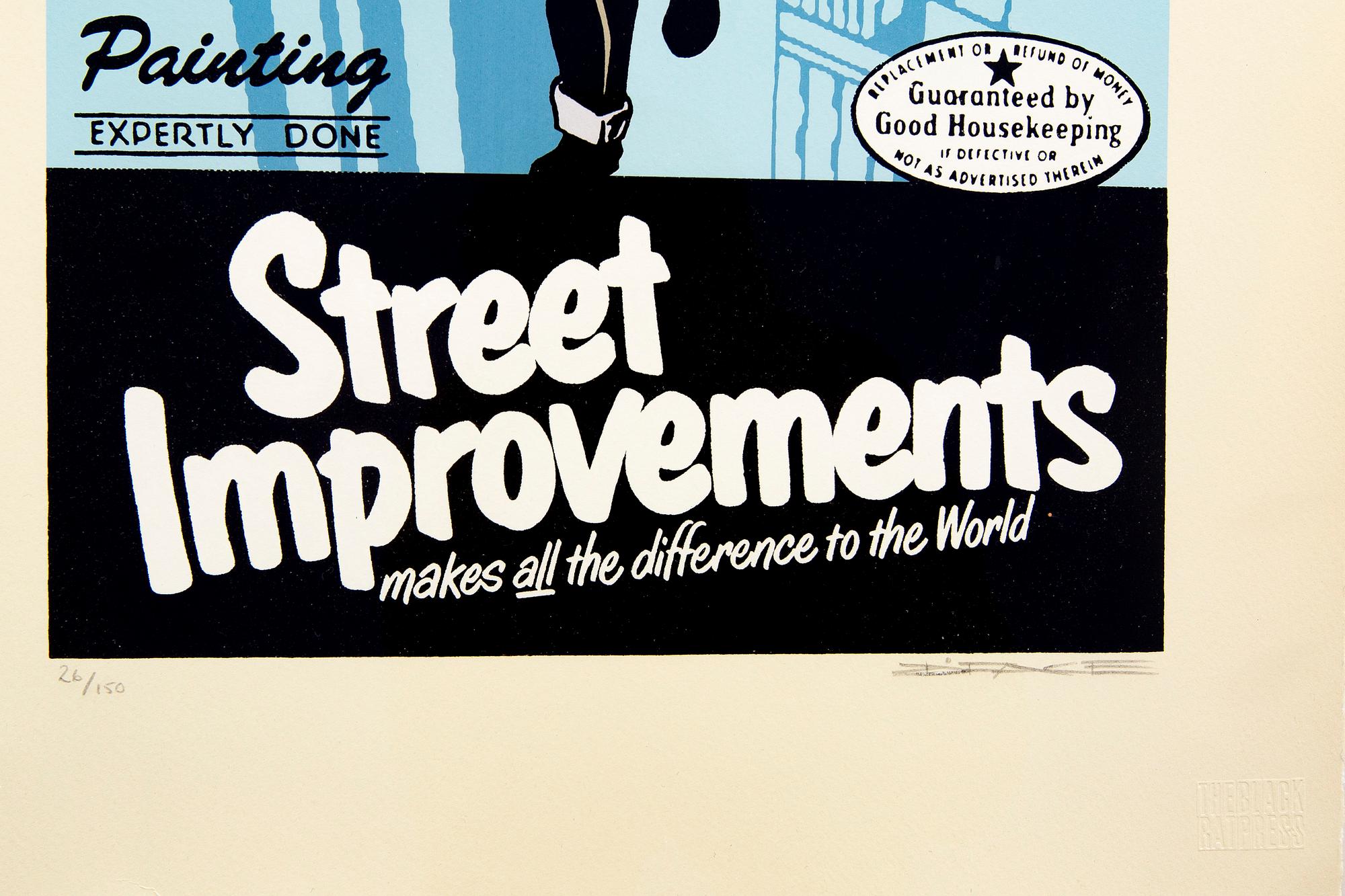 D*Face aka Dean Stockton, a signed and numbered color serigraph.