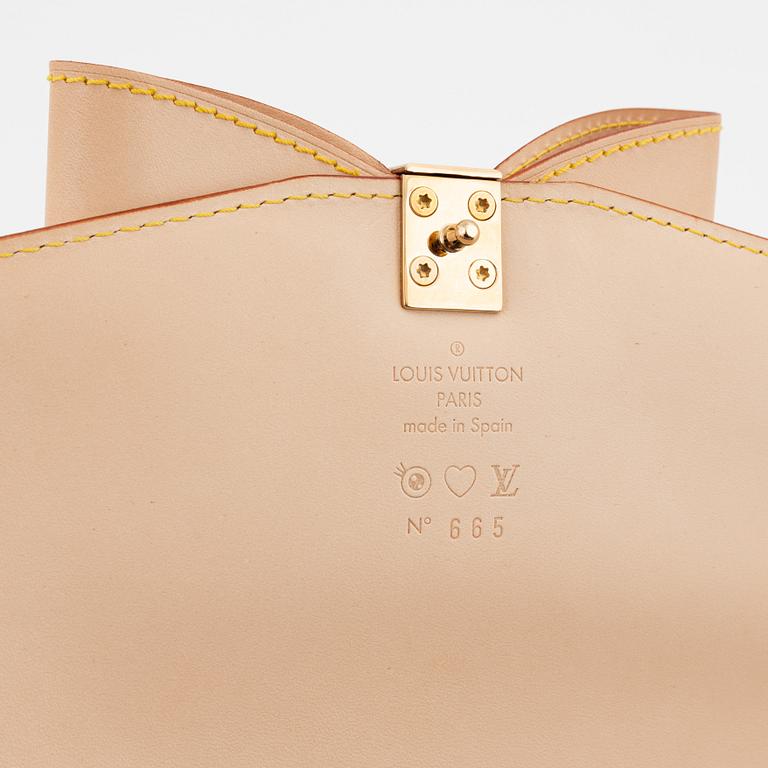 Louis Vuitton, 'Multicolor Murakami Eye Love You White' bag, no 665.