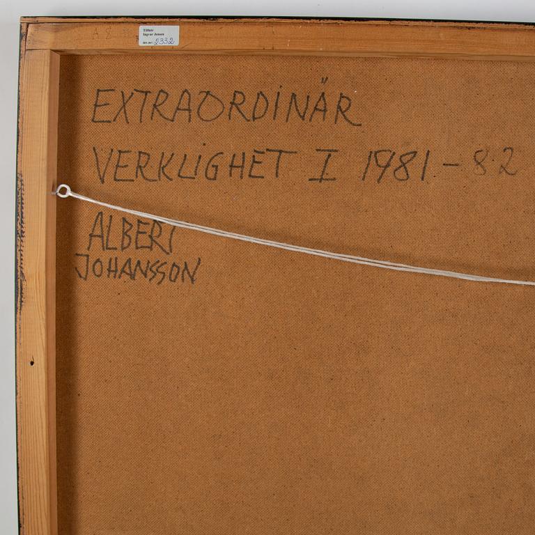 Albert Johansson, oil on panel, signed.