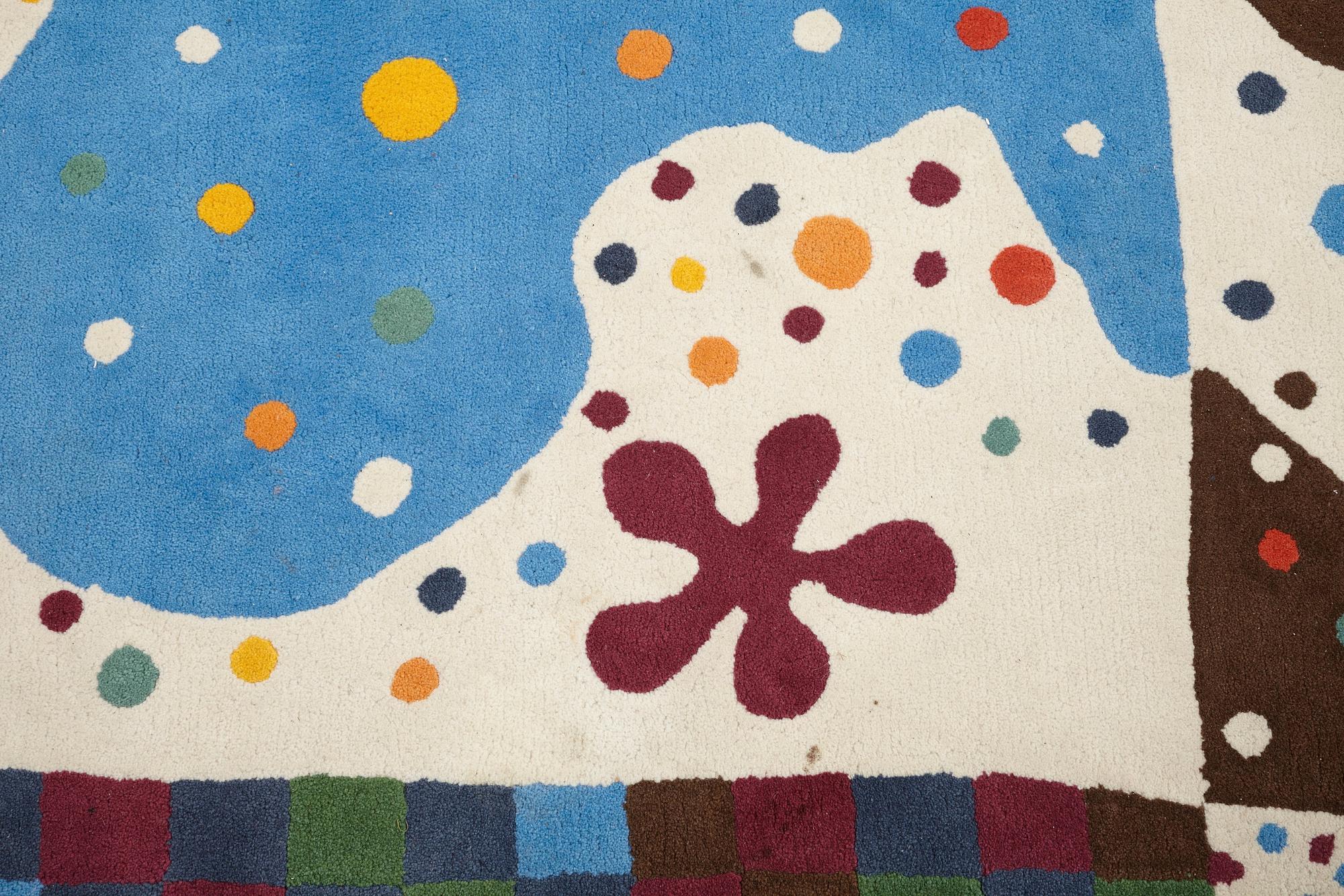 Josef Frank, JOSEF FRANK, Svenskt Tenn, matto, ca 248 x 172 cm.