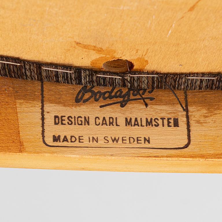 Carl Malmsten, Four chairs, “Herrgården”, Bodafors.