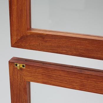 Bookcases, a pair, crafted by furniture carpenters in Beijing.