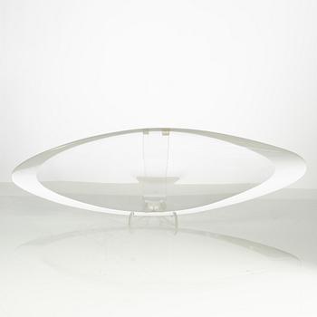Aimo Okkolin, a glass dish, Riihimäen lasi Oy, Finland 1950s.