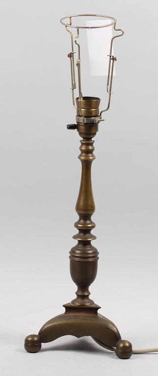 BORDSARMATUR, mässing, barockstil.