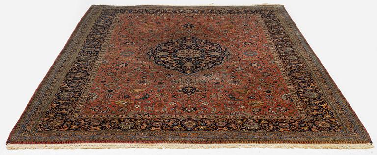 A semi-antique Tabriz carpet, Northwest Persia, c. 280 x 196 cm.