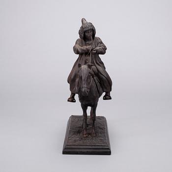 SKULPTUR, gjutjärn, efter Aubert, Artemy Lavrentevich, Kasli 1904, Ryssland.