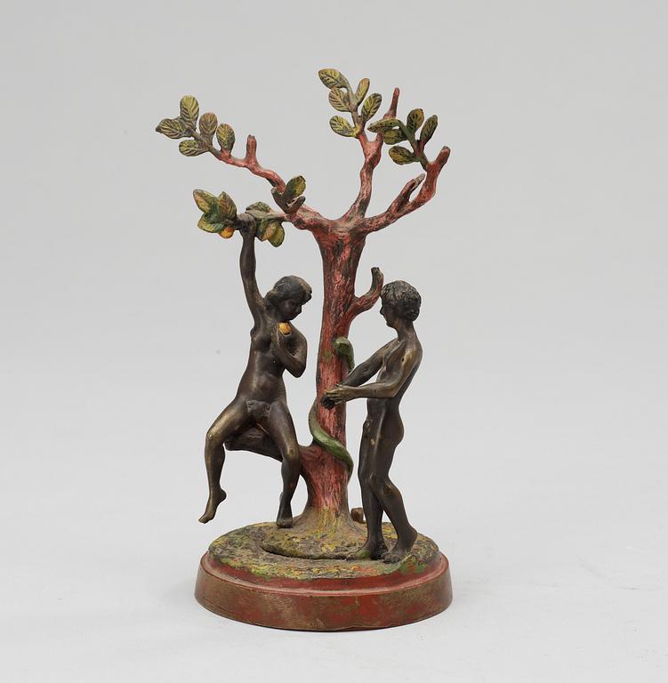 A Franz Bergman (Namgreb) bronze figure. Wienna early 20th century.