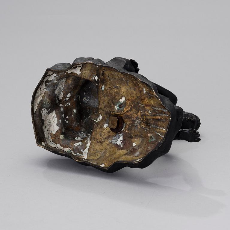 SCULPTURE, bronze, Hermes, late 19th century.