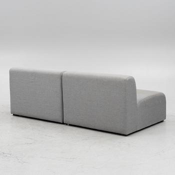 Modular sofa, 4 pieces, "Mags", HAY, contemporary.