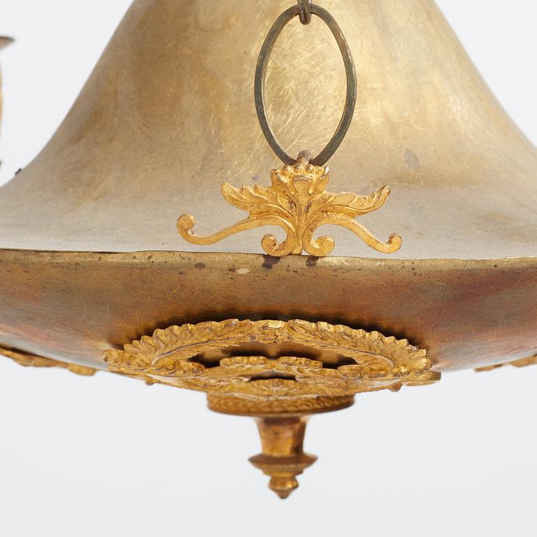 AMPEL, för fyra ljus, Sverige, 1800-tal, Karl Johan.