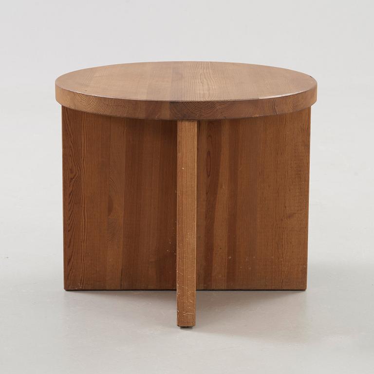 Axel Einar Hjorth, a 'Lovö' stained pine table, Nordiska Kompaniet, NK, Sweden 1930's.