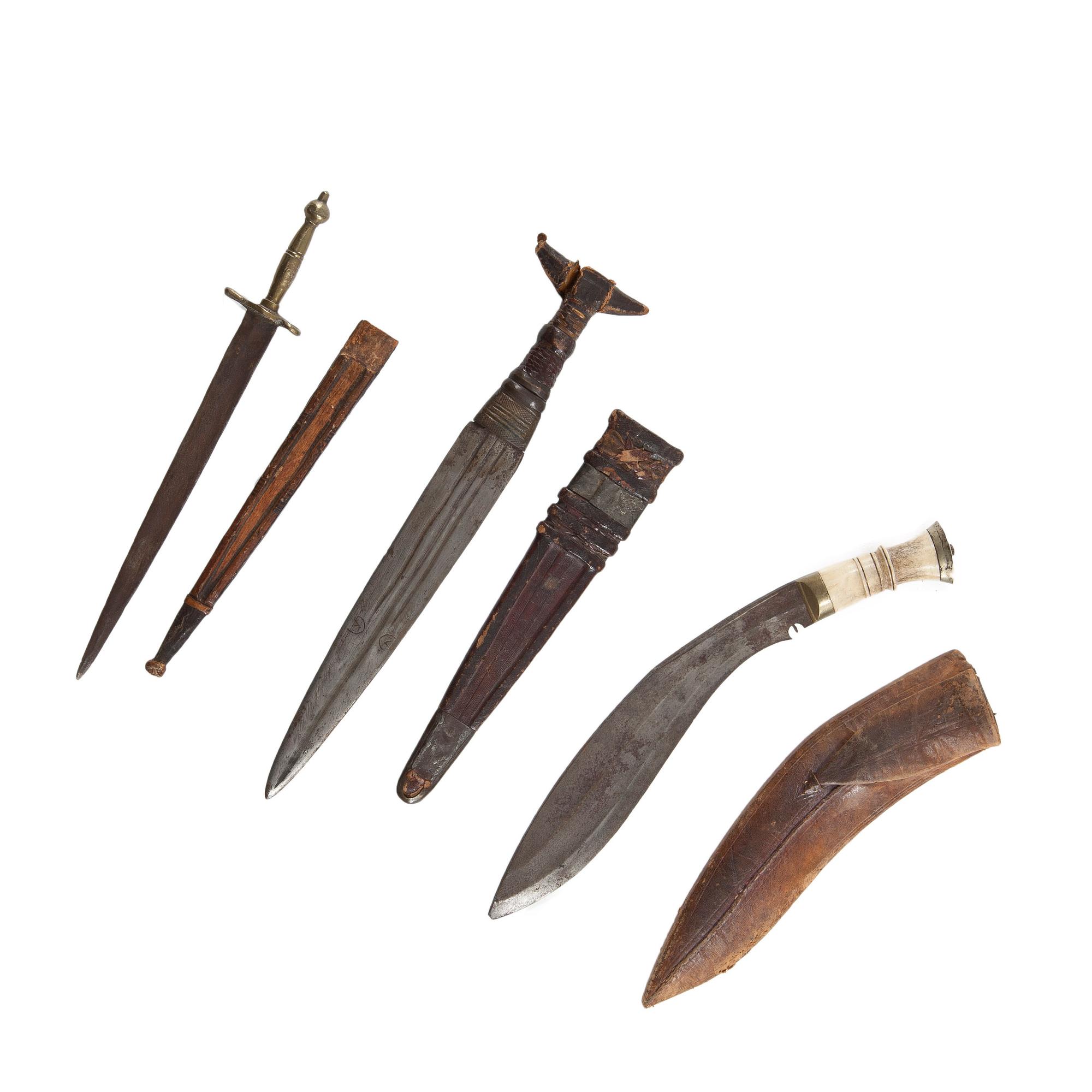 PARTI DOLKAR, 7 st, bland annat Asien och Afrika, 1800/1900-tal.