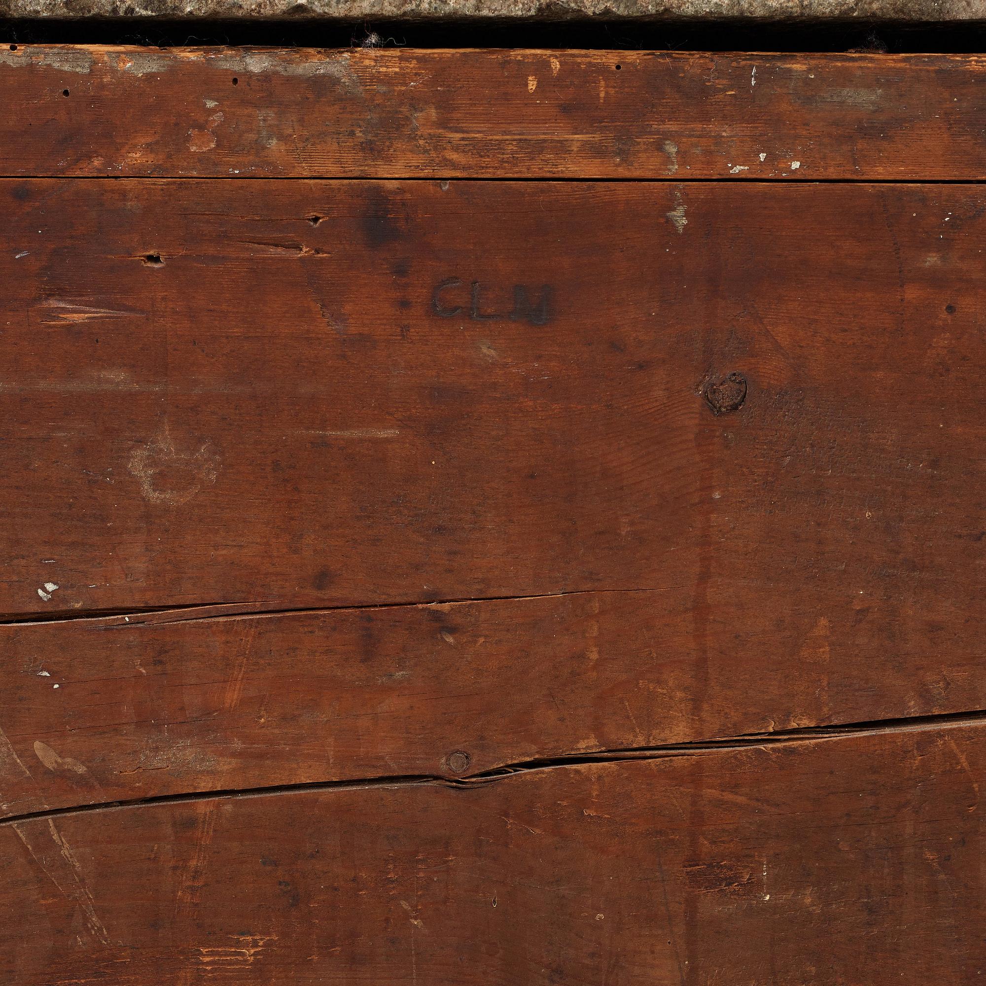 A Swedish Rococo chest of drawers by Christian Linning dated 1761 (master in Stockholm 1744-1779).