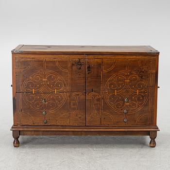 An 18th century cabinet.