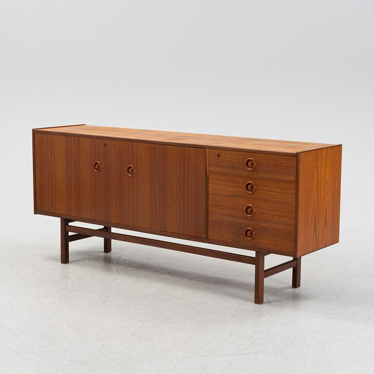 A 1960s teak sideboard.
