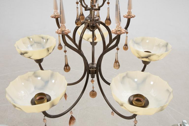 Taklampa Swedish Modern 1940-tal.