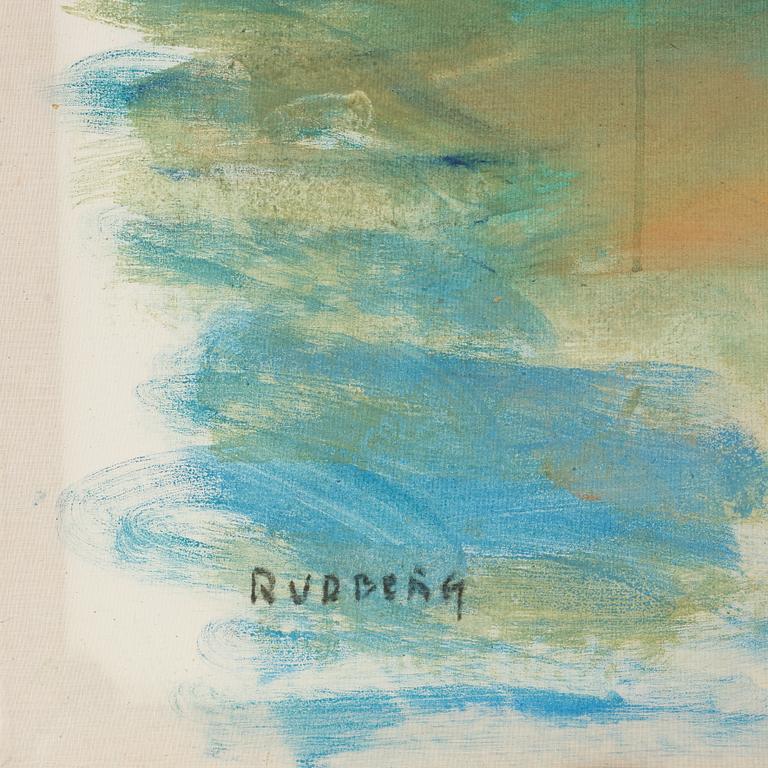 GUSTAV RUDBERG, oil on canvas, signed Rudberg.
