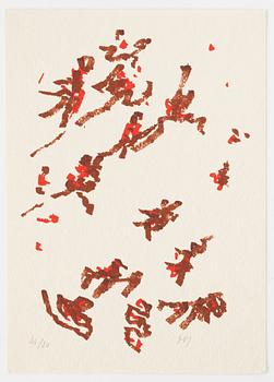 Henri Michaux, 'Par des traits', Fata Morgana, Paris, 1984.