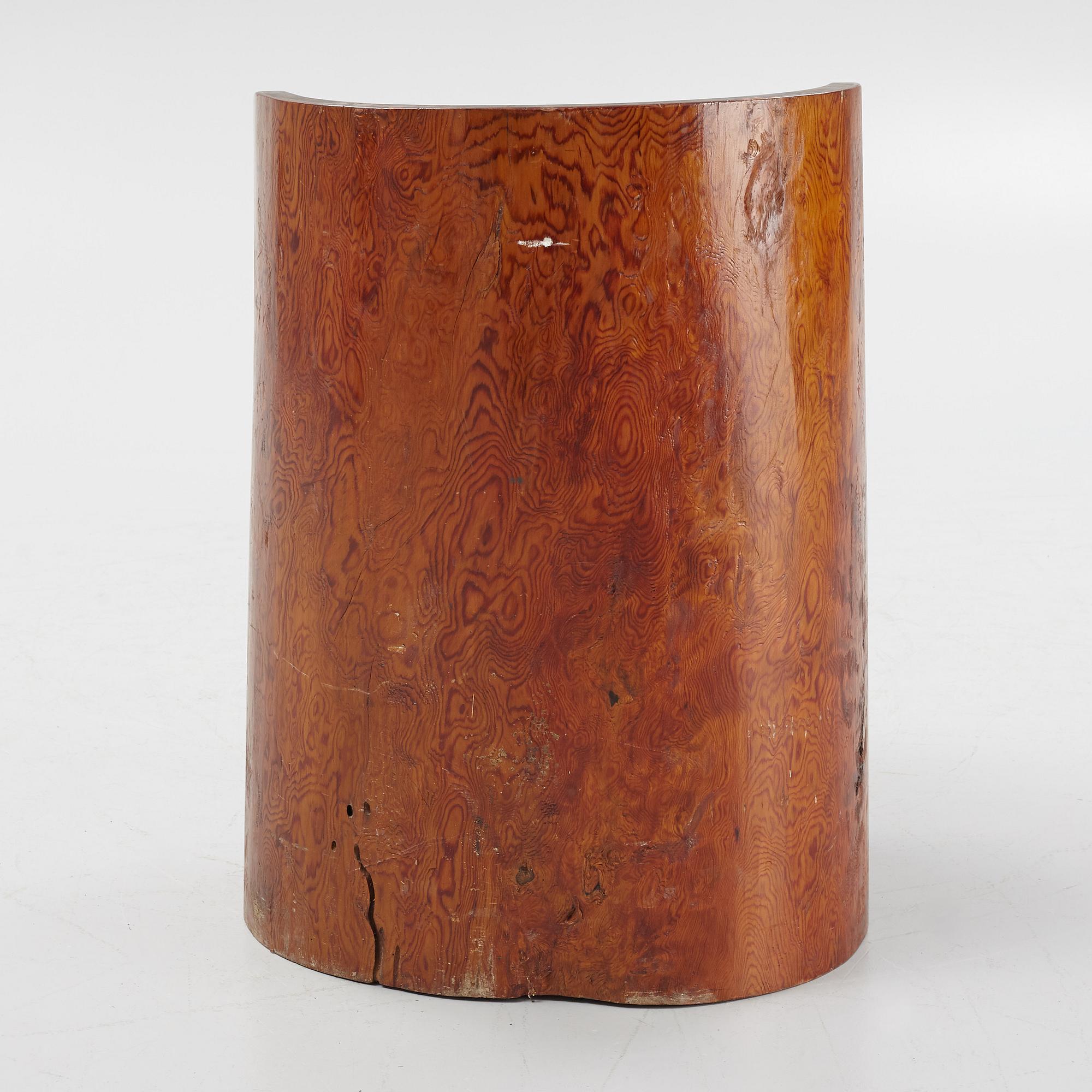 A pine chair, first half of the 20th Century.