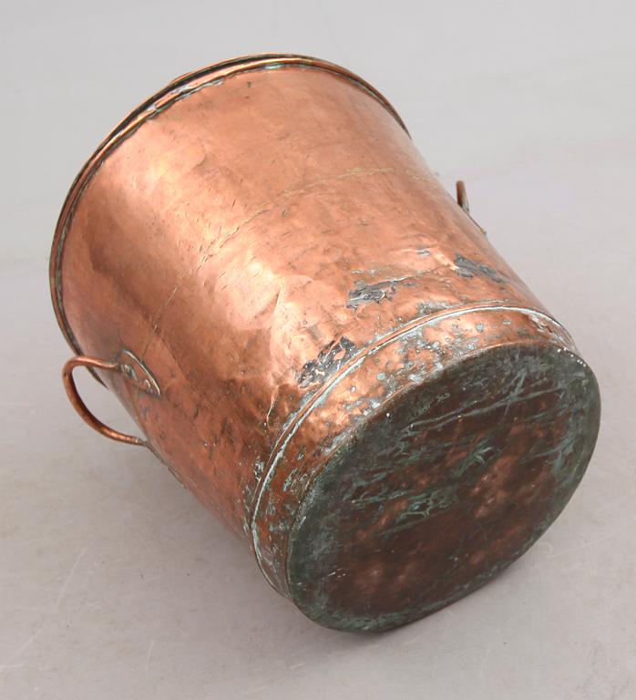 VATTENTUNNA, koppar, 1800-tal.