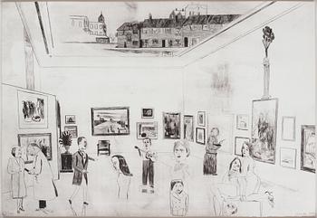 Jockum Nordström, lithograph, 1999, signed 11/140.