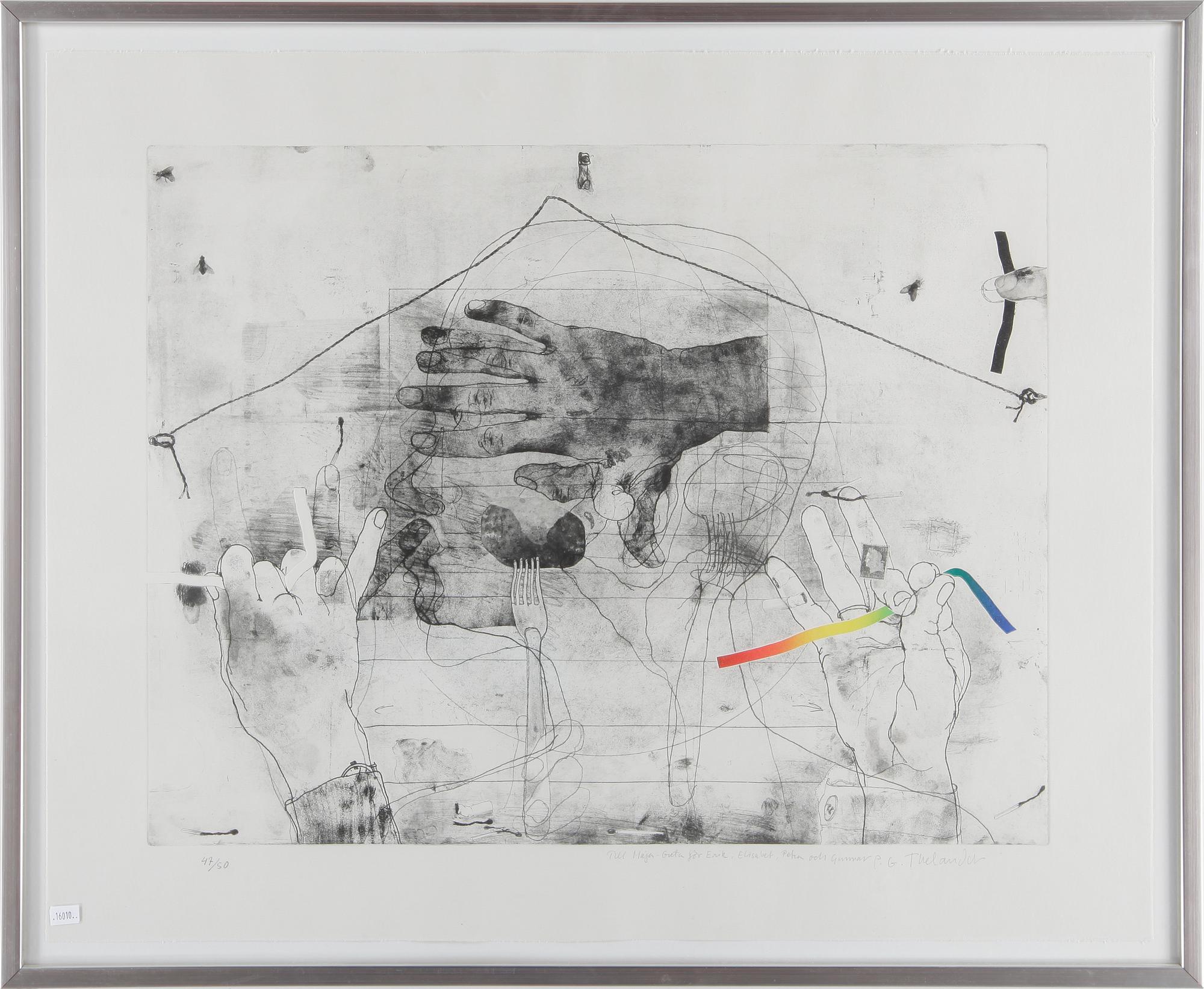 PÄR GUNNAR THELANDER,  2st, etsningar, sigenrade och numrerade 47/50 samt 8/27.